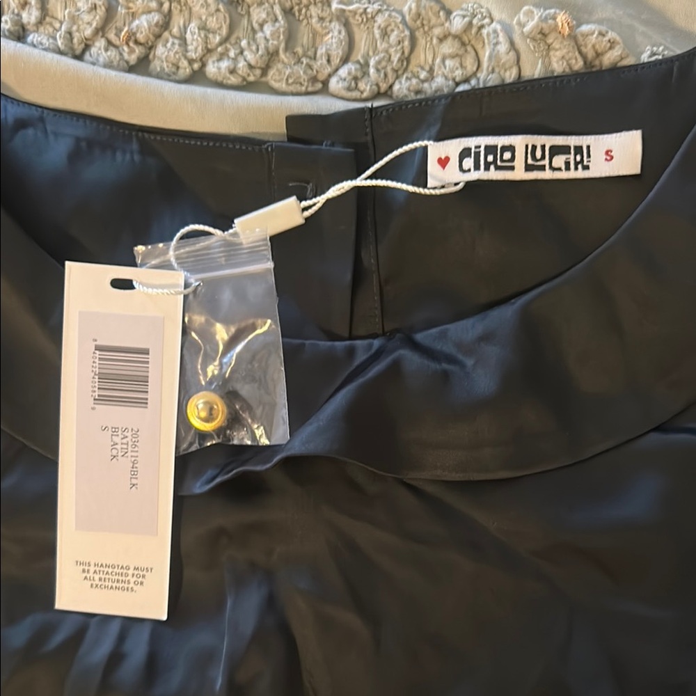 NWT Ciao Lucia Satin Top size small